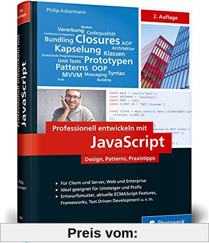 Professionell entwickeln mit JavaScript: Design, Patterns und Praxistipps für Enterprise-fähigen Code